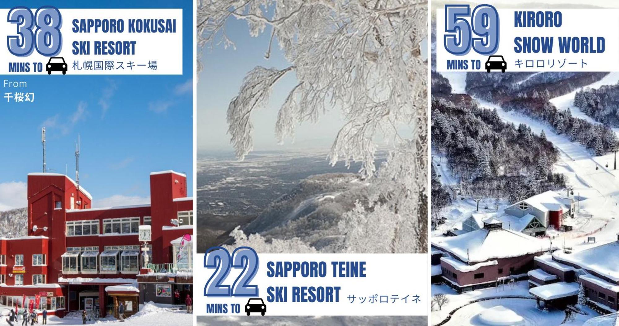 Senougen Vila Sapporo Exterior foto